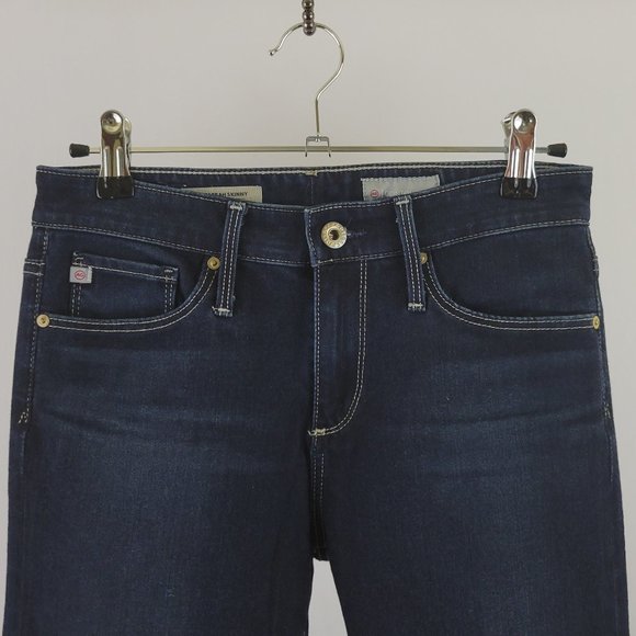 AG Farrah Contour 360 High Rise Skinny Jean, Dark Wash MINT - Picture 4 of 13